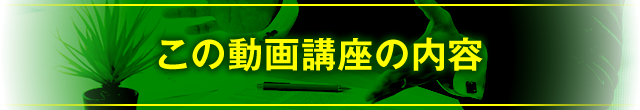 この動画講座の内容